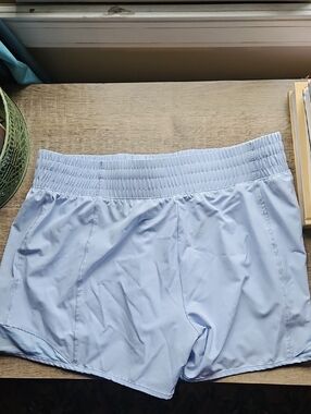 Spyder Light Blue Women's Athletic Shorts - Water Resistent (NWT)